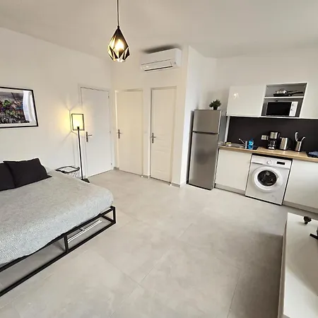 Gregbnb - Studio 22M2 - Climatise -10Min Gare - 2 Toulon Buitenkant foto