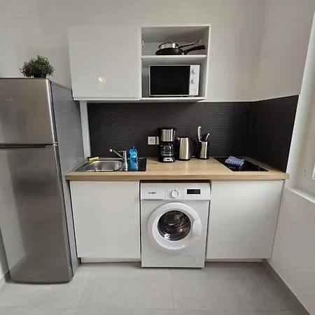 Gregbnb - Studio 22M2 - Climatise -10Min Gare - 2 Toulon Buitenkant foto