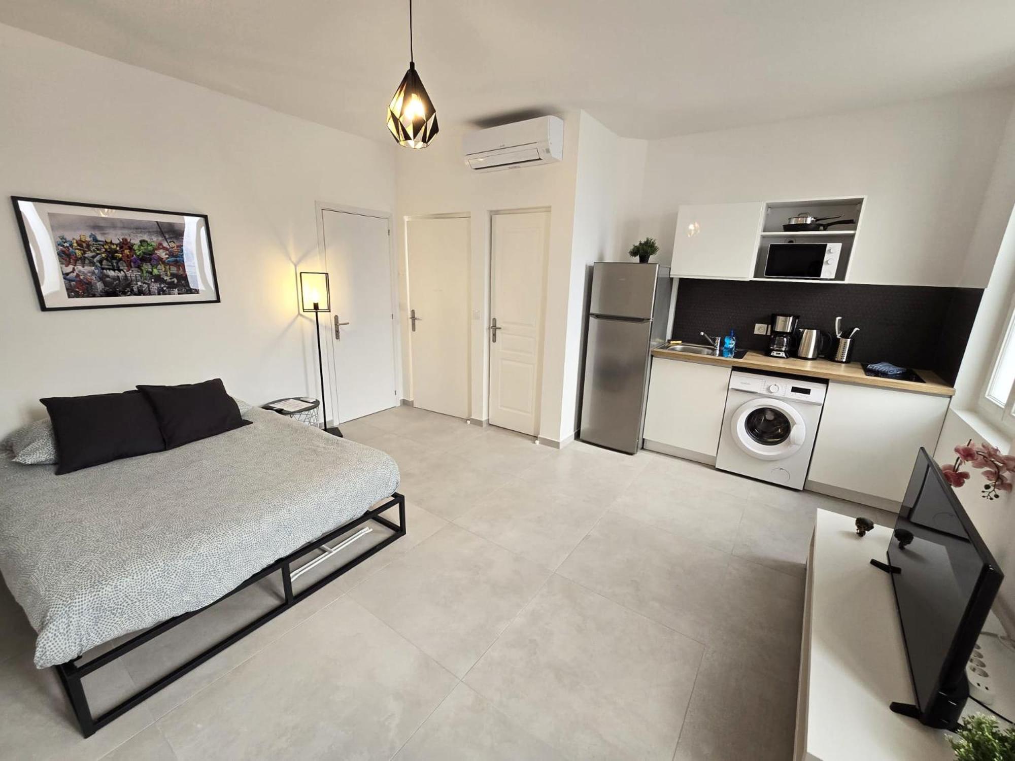 Appartamento Gregbnb - 22m2 - Climatise -10min Gare - 2